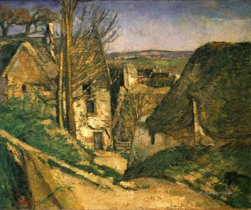  paul canvas - The Hanged Man House in Auvers Paul Cezanne
